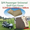 thumbnail image 2 of OULII Protective Shell Golf Cart Waterproof Cover Silver for Bad Weather 1Pack, 2 of 7