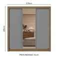 thumbnail image 3 of Ropero Closet Madesa Nobre 3 Puertas 1 Espejo BG 2, 3 of 5