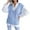 Blue, variant on Fesfesfes Women Sweater V-neck Solid Knitted Sweater Casual Sleeveless Vest Jacket Coat Tops Under $10
