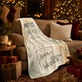 thumbnail image 3 of Protect Your Peace Botanical Watercolor, Cozy Typography Art Scene, Warm Flannel Blanket for Living Room and Reading Nook, Art Lovers Housewarming Gift, Artistic Home Decor, 3 of 9