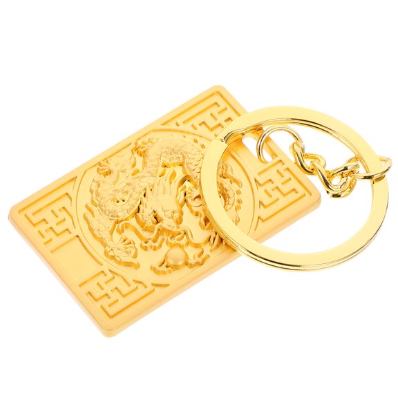 WEUVEB Vintage Dragon Pendant Keychain Workmanship 1Pcs