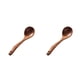 thumbnail image 4 of Naiovety Juego de utensilios de cocina de madera, unisex, fácil de limpiar, cucharas de madera para cocinar en casa, cucharón de sopa Cucharón de sopa 2Conjunto, 4 of 6
