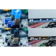 thumbnail image 3 of Pcie Riser 1X A 16X Extensión De Gráficos Para Gpu Mining Powered Riser Tarjeta Adaptadora 60Cm Cable Usb 3.0 4 Capacitores Sólidos Speravity EL017018-02, 3 of 5
