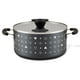 thumbnail image 1 of Olla con tapa 5.2 L Farberware Disney Monochrome. Antiadherente cerámico. Aluminio. Negro, 1 of 6