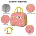 thumbnail image 4 of Lunch Bag Lunch Box for Women Reusable Insulated Lunch Bags,Water-Resistant Banana Pattern Cooler Lunch Tote Bag, Large Capacity for Work Travel Picnic, 4 of 6