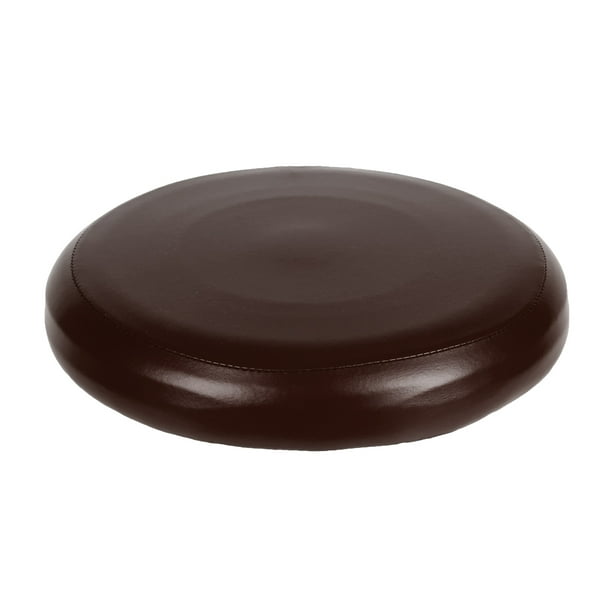 Round Elastic PU Leather Stool Cover Synthetic Bar Stool Seat Cover Slipcover Dinning Chair