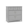 thumbnail image 3 of Graco Story 3 Drawer Classic Customizable Dresser Pebble Gray, 3 of 7
