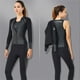 thumbnail image 2 of DIVE SAIL Traje de buceo 2MM Pantalones cortos de manga larga Traje de neopreno Rash Guards Artesanía exquisita Sensación de cuerpo fresco Snorkel Trajes pantalones femeninos M Methold  OD019363-21, 2 of 6