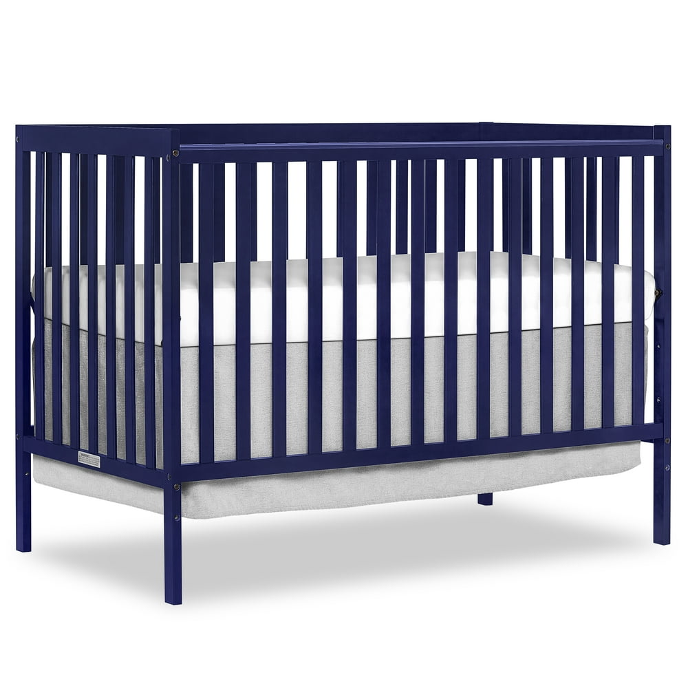 Dream On Me Synergy 5in1 Convertible Crib Royal Blue