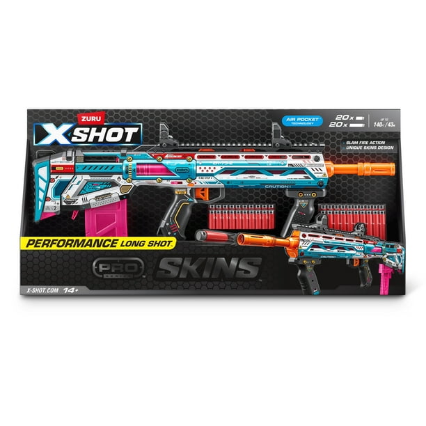 XSHOT SKINS Pro Series 1 Long Shot - Indoor Blaster - Walmart