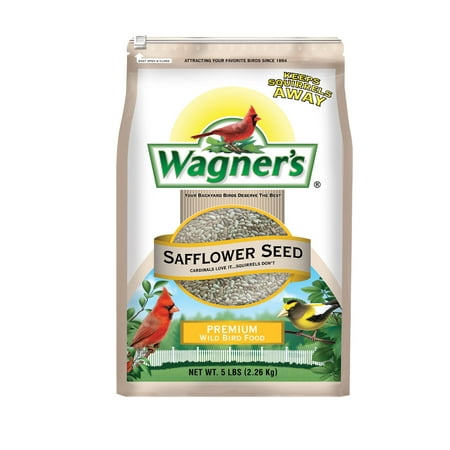Wagner's 5 lb. Safflower Seed Premium Wild Bird (Best Price Bird Seed)