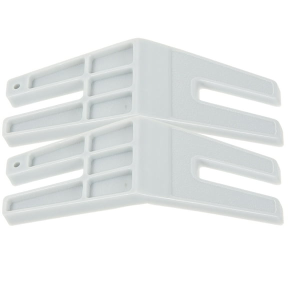 2 Pcs Plastic Sewing Machine Button Plates Clearance Thread Hump Jumper Tool