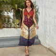 thumbnail image 5 of The Giving Tree Art Sleeveless Dress Women's Summer Suit Dresses for Women 2025 Luxury Party Dress, 5 of 7