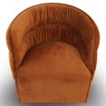 thumbnail image 3 of Newboti Furniture Walden Swivel Chair - Burnt Orange Velvet 83741, 3 of 5