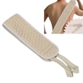 thumbnail image 4 of Exfoliating Back Scrubber Towel, Durable Comfortable Exfoliating Back Washer Sponge Pad Non Slip Frosted Cotton  For Shower, 4 of 8