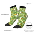 thumbnail image 6 of Fuzoiu Cartoon Duck Print Adult Socks, Crew Moisture-wicking Socks, Unisex Cushion Crew Socks,Casual Sports Ankle Socks, 6 of 7