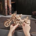 thumbnail image 2 of ROKR Cruiser Motorcycle LK504 3D Wooden Puzzle, 2 of 5