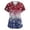 Wine, variant on 4th of July Scrubs Women Short Sleeve Patriotic Print 250th Anniversary Scrub Tops Medical Nursing Scrubs with Pockets