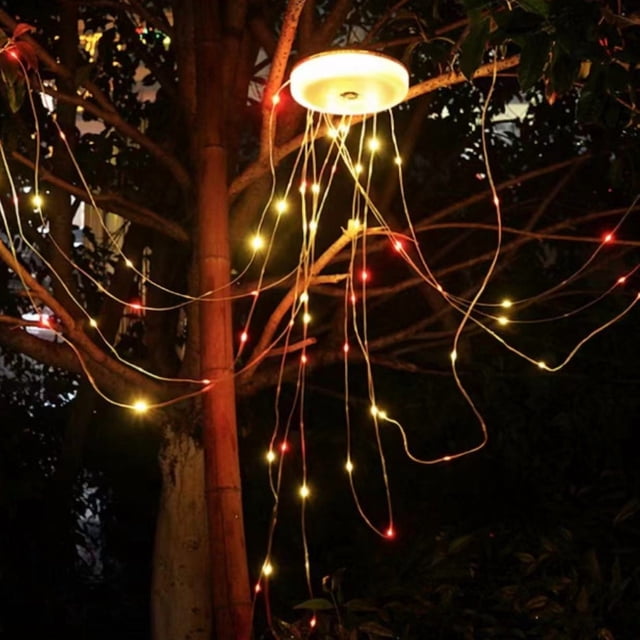 Lampe de Camping Magnétique Rechargeable de 20 m avec Modes Multiples - Lampe de Tente Enroulable Portable pour la Randonnée en Plein Air, l'Utilisation d'Urgence et l'Éclairage d'Ambiance - Lanterne à Lumière Chaude Durable et Multifonctionnelle pour le Camping