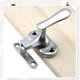 thumbnail image 4 of Door Latch Rotating Latch Stainless Steel Look Window - High Low Pin Latch Anti-Theft Door Latch Door Lock, Stainless Steel Door Hardware, Fits Most D, 4 of 4