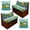 Cartoon Camping Style, variant on Chririnla Cherry Blossom Hummingbird Rv Sofa Booth Cushion Covers 2 Set Dinette Seat Slipcovers with Matching Pillowcase Covers Fit for Travel Trailer Daily Use