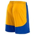 thumbnail image 3 of Men's Fanatics Royal/Gold Los Angeles Rams Launch Shorts, 3 of 3
