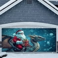 thumbnail image 1 of Santa Riding Classic Lighting Holiday Party Banner Outdoor Christmas Background Cloth for Merry Festive Event Decoration, 1 of 6
