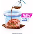 thumbnail image 4 of WWS-Medium Food Storage Freezer Bags, Grip 'n Seal Technology for Easier Grip, Open and Close, 75 Count & Snack and Sandwich Bags for On-The-Go Freshness, Grip 'n Seal Technology, 4 of 4
