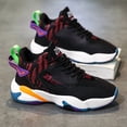 thumbnail image 5 of Low-Top Sneakers - Upper & Sole Basketball Shoes Suitable for Casual/ Wear - Lace-Up Joggers Suitable for Gym, Everyday Use - Unisex Athletic Footwear (No), 5 of 9