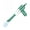 green, variant on Cordless Portable Car Vacuum, Powerful Handheld Dual-Use Vacuum For Home & Car, Quickly Removes Pet Hair-black-Single filter element