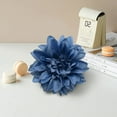 thumbnail image 5 of Artificial Dahlia Flower Heads Dark Blue a - Artificial Flowers - Household Imitation, 5 of 5
