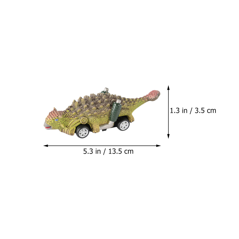 5pcs Dinosaur Shape Pull-back Car Toys Educational Toys Children Playthings