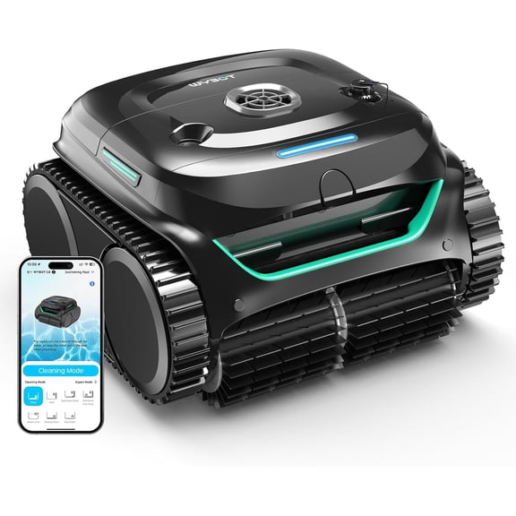 Restored WYBOT C2 Cordless Robotic Pool Cleaner, Dual Filtration, Pool Vacumm Robot for Wall & Waterline Cleaning, Up to 180 Mins Runtime & Scheduling