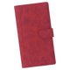 thumbnail image 2 of Cartera de cuero Sonducket para recibos pasaporte organizador de monedas Unisex Rojo, 2 of 6