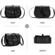 thumbnail image 5 of Bolso de hombro para mujer, Bolso pequeño para mujer, Bolso de hombro vintage, Negro, 5 of 5