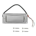 thumbnail image 2 of Almencla Electric Guitar Pickup Mini,Replacement Professional Music Instrument Parts Lightweight Humbucker Pickup Dual Coil Accessory Chrome, 2 of 8