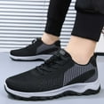 thumbnail image 2 of Xiaoxatg Women's Breathable On Sneakers for Casual Comfortable Walking Lightweight Flat Sole Ideal for Outdoor Activities and Daily Wear 9 Black, 2 of 6