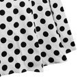 thumbnail image 3 of JINMGG Womens Plus Size Clearance $5 Women Vintage Pleated Skirt Polka dot skirt A-line Printed Mid Skirts White XXL, 3 of 6