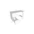 thumbnail image 2 of Nexera Atypik 2-Drawer Desk, 2 of 5