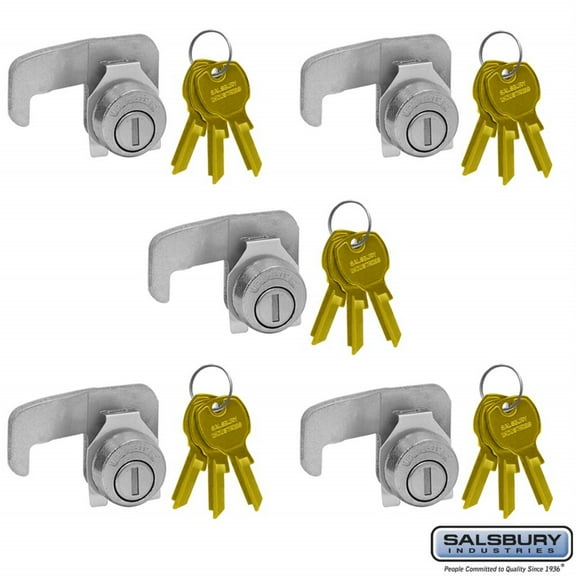 Salsbury Industries Mailbox Lock, with (3) Keys and (5) Cams 3390-5