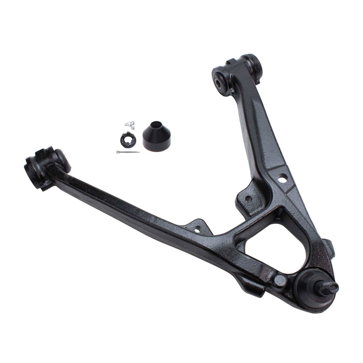 Detroit Axle - Front Lower Control Arms w/Ball Joints for Chevrolet Silverado Suburban Tahoe GMC Sierra Yukon XL 1500 Cadillac Escalade ESV EX, 2 Lower Control Arms & Ball Joints Pair Set Replacement