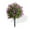 Gypsophila-Purple, variant on 1PC Artificial Boxwood Topiary Ball Trees with Flowers for Outdoor with Ground Spike 23", Summer UV Resistant Greenery Shrubs, for Garden, Yard, Porch, Patio Valentine's Day Decor