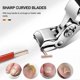 thumbnail image 5 of Nail clippers for seniors, thick nails, large, angled head, ergonomic, 5 of 5