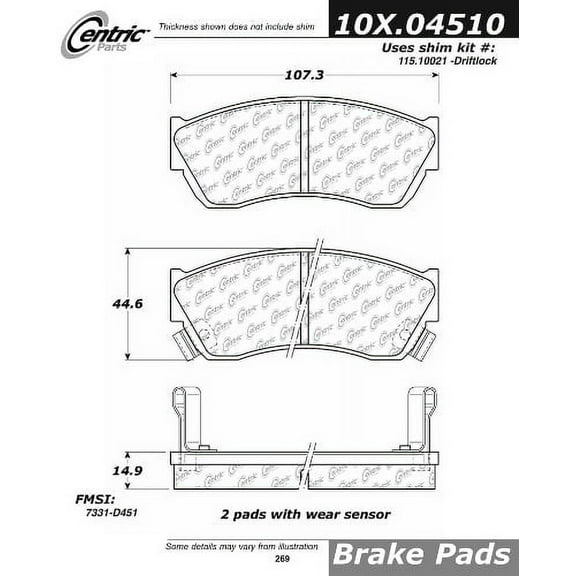 Disc Brake Pad Set