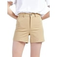 thumbnail image 1 of Coduop Women Retro Low Cut Cargo Shorts Denim Short Sweatpants Casual Stretchy Sweatshorts, 1 of 7