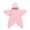Pink, variant on Dakiuu Soft Star Crochet Newborn Swaddle Knitted Baby Wrap with Button Gift for Infant 0‑6 Months 65cm/25.6"
