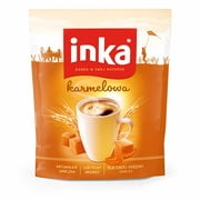 Inka Instant Barley Grain Coffee Drink Karmelowa Caramel Flavor 200g/7oz Bag