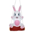 thumbnail image 5 of 4 FT Lighted Bunny Hold Happy Easter Banner Inflatables Inflatable Easter Decoration   Cute Rabbit Blow Up Indoor Outdoor for Holiday Lawn Yard Garden Outside Decorations, 5 of 5