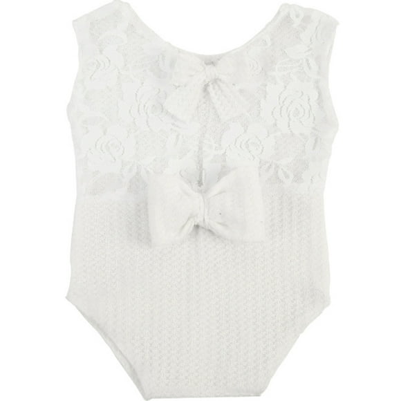 KAKOWELY Accesorios de fotografía para recién nacidos, trajes para sesión de fotos de bebés, mono de niña sin mangas, ropa para bebé niña