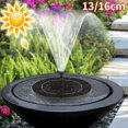 thumbnail image 2 of Solar Fountain Floating Water Fountain Pump Free-Standing Floating Style Fountain for Outdoor Garden Pond Pool 16cm, 2 of 6